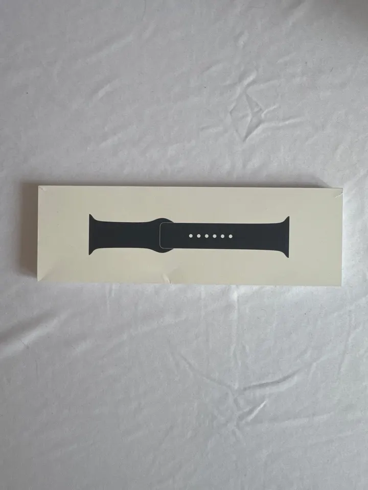 Originální řemínek Apple Sport Band 46 mm S/M černý – jako nový