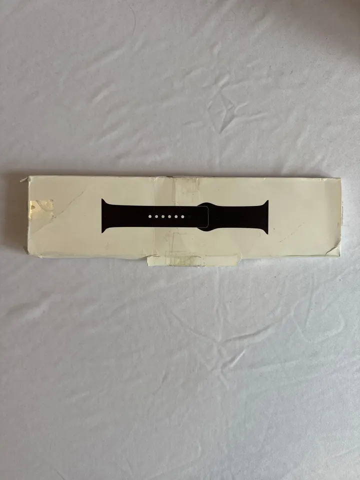 Řemínek Apple Sport Band 40 mm S/M + M/L černý – originál, použitý