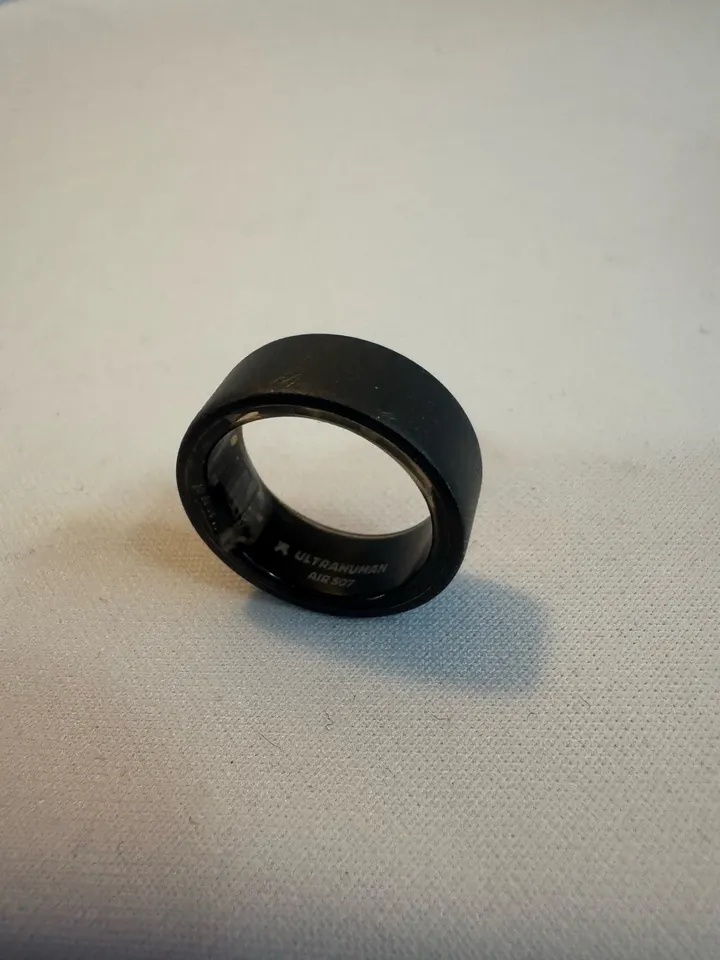 Ultrahuman Ring AIR velikost 7 Matte Grey – funkční, s nabíječkou