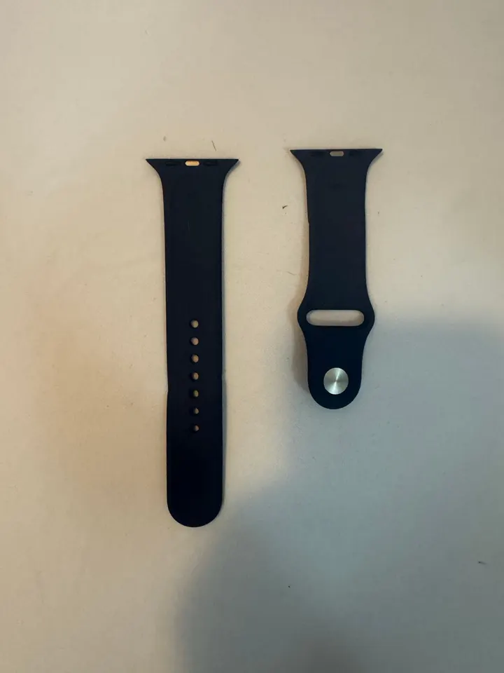 Originální řemínek Apple Sport Band 46 mm M/L tmavě modrý – zánovní