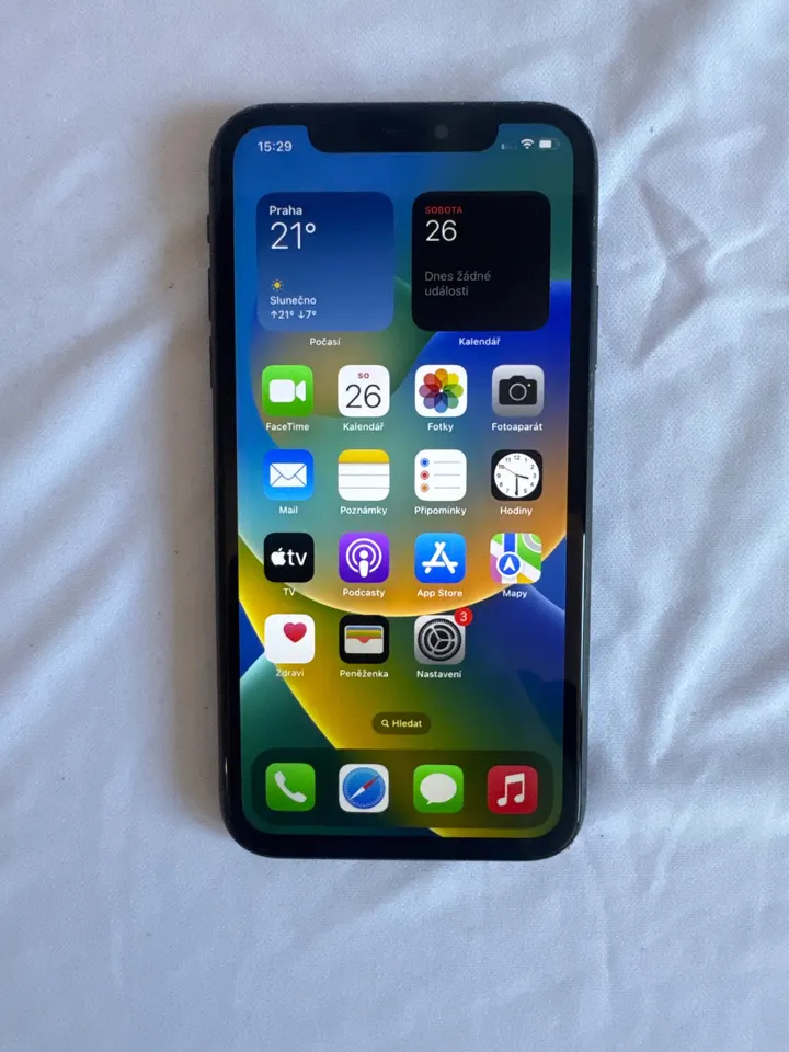 Apple iPhone 11 64 GB černý – firemní MDM Würth, jinak funkční